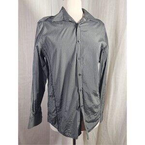 INC Men's Striped Button Down Shirt S Smart Casual Old Money Business Date Night